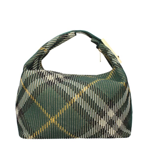 Burberry Grüne Stoffhandtaschen
