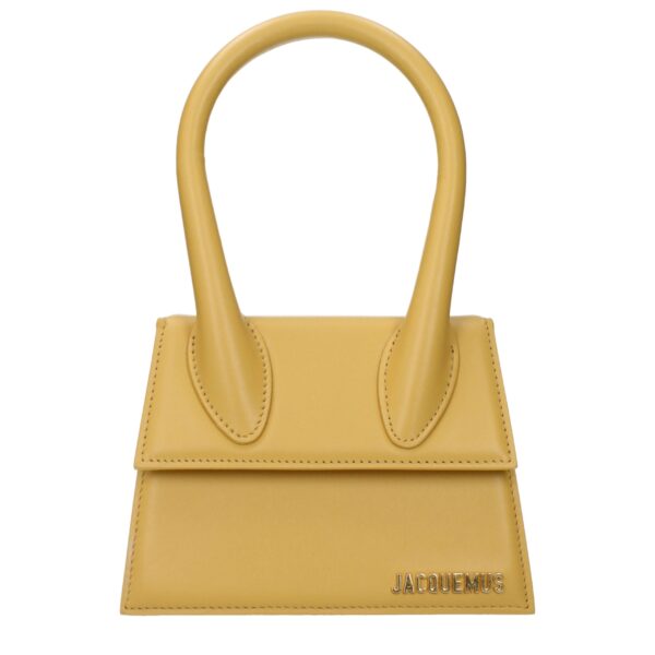 Jacquemus Gelbe Lederhandtaschen