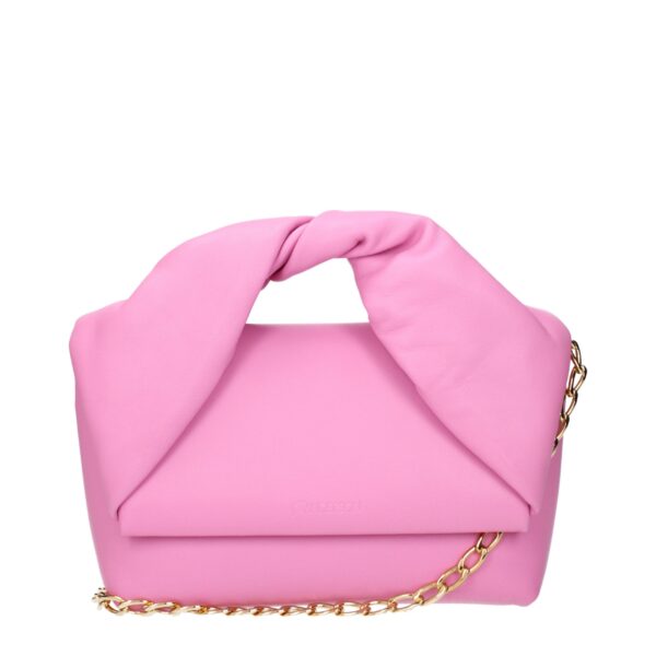 Jw Anderson Rosa Lederhandtaschen
